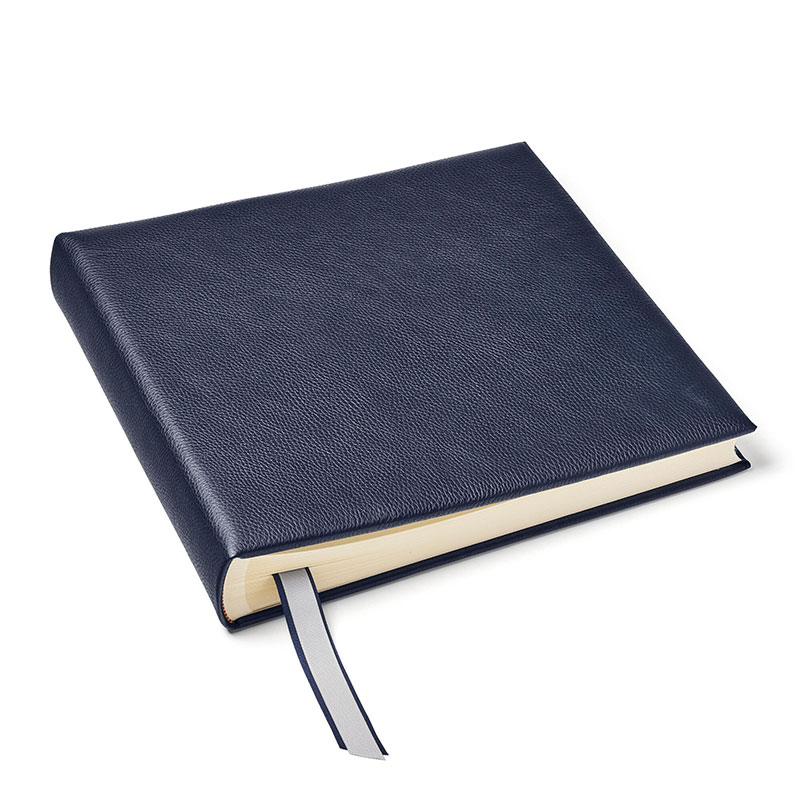 Photo Album, 14", Navy Pebble-2