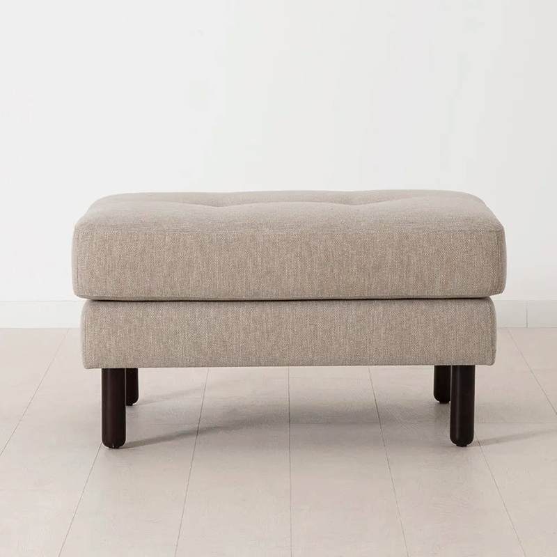 Model 04 Ottoman, Linen Pumice-0