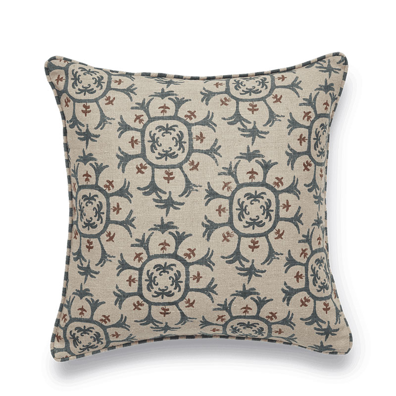 Odonata Cushion Cover, 51 x 51cm, Air Force Blue-1