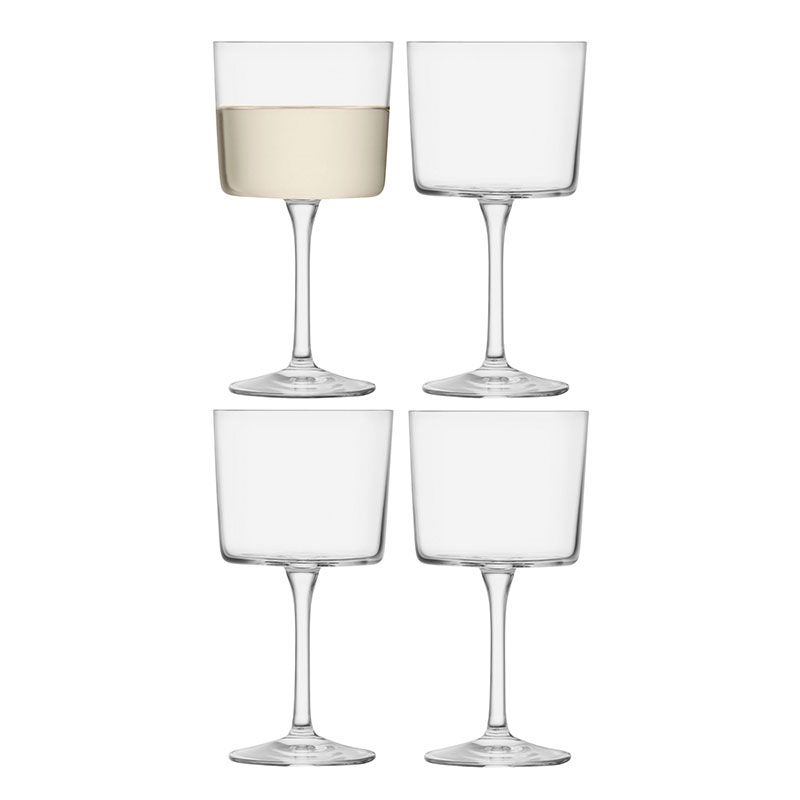 Gio Set of 4 Wine Glasses, 250ml, Clear-0