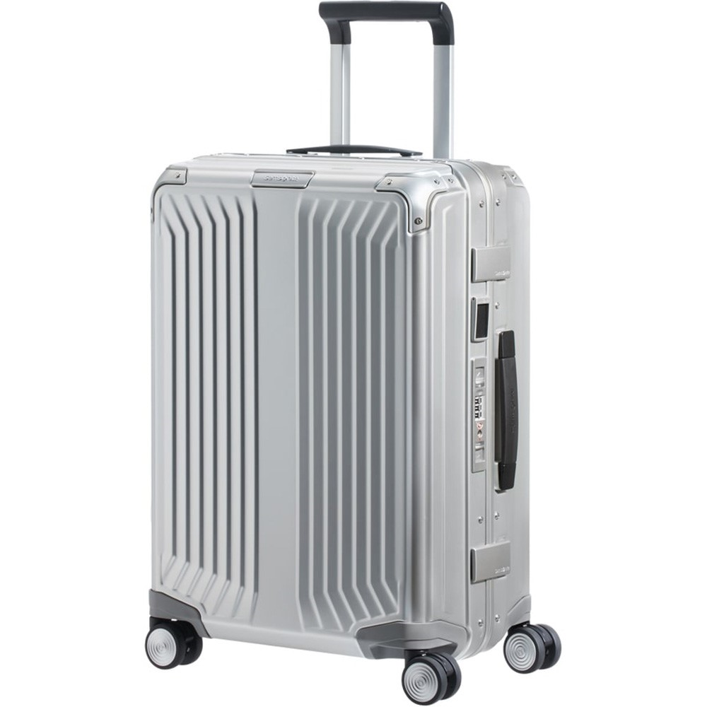 Lite-Box Cabin Suitcase, H55 x L40 x W23cm, Aluminium-0