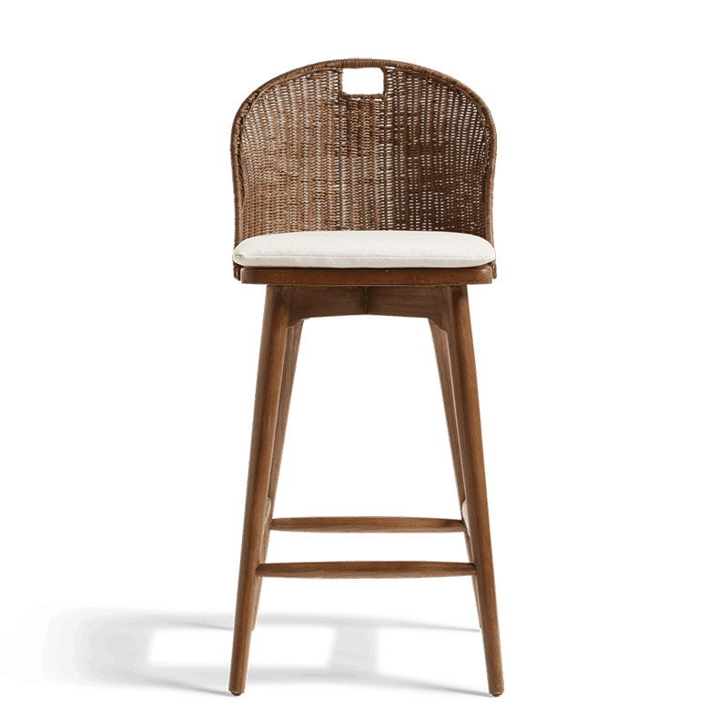 Panela Bar Stool, Chestnut-2