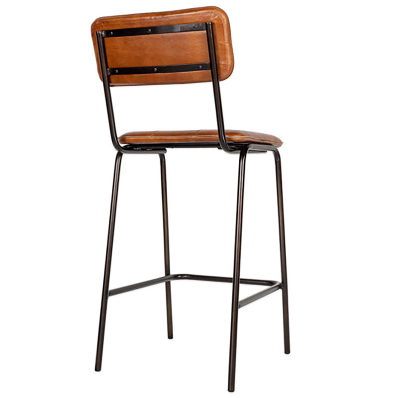 Ukari Counter Chair, Aged Tan-3