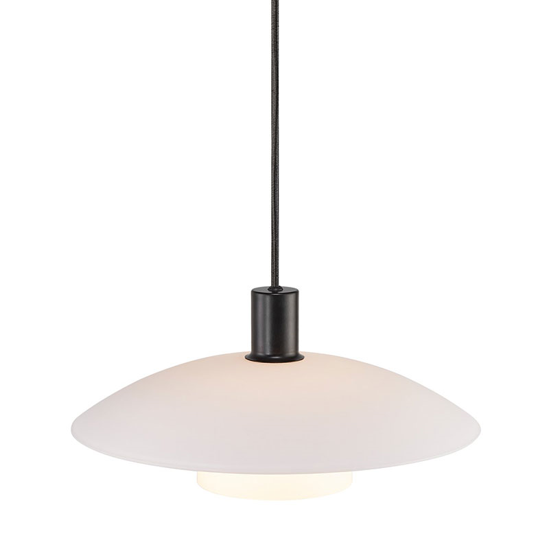 Verona Pendant, H19cm, Opal White-3