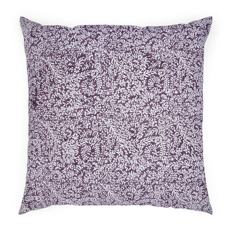 Omisha Reversible Cushion, 59cm x 59cm, Blue / Purple-3