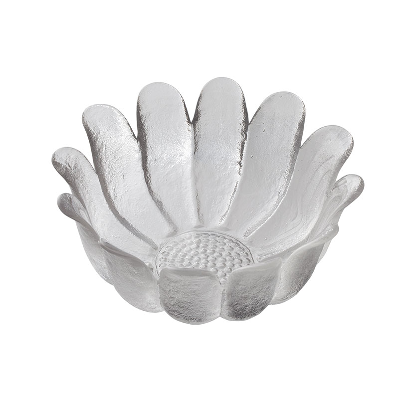 Daisy Bowl, D21.5cm, Clear-3