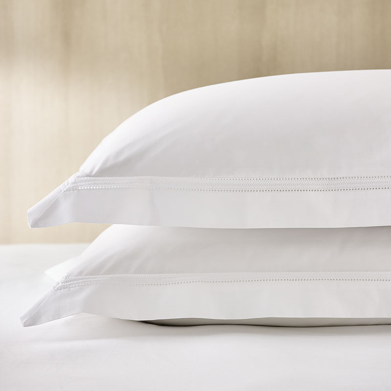 Harper Oxford Pillowcase, 50 x 75cm, White-0