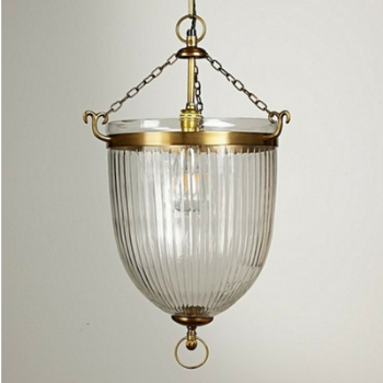 Pendant Light, Hydra, Blown Glass & Brass-0