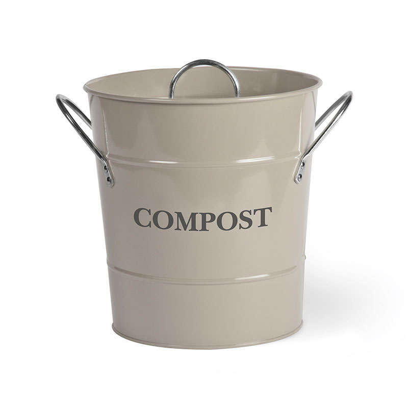 Compost Bucket, Clay-1