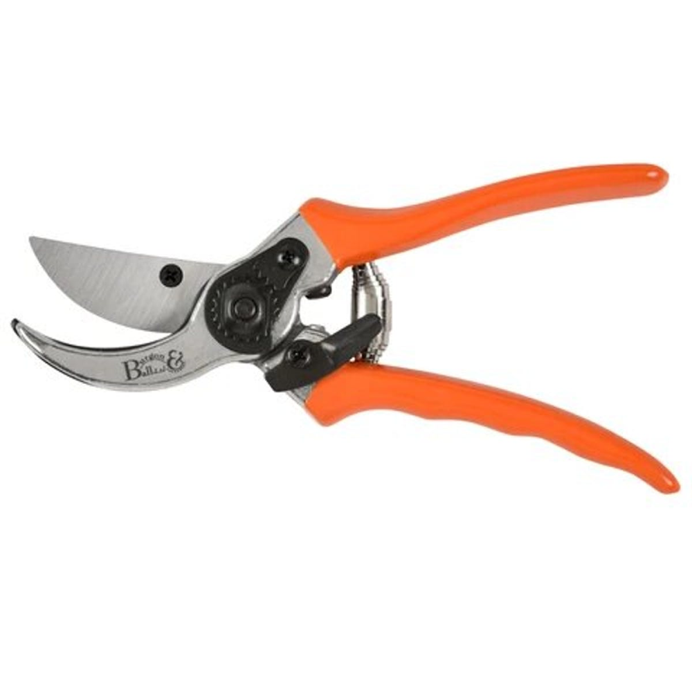 Burgon & Ball Bypass Secateurs, Silver/Red-0