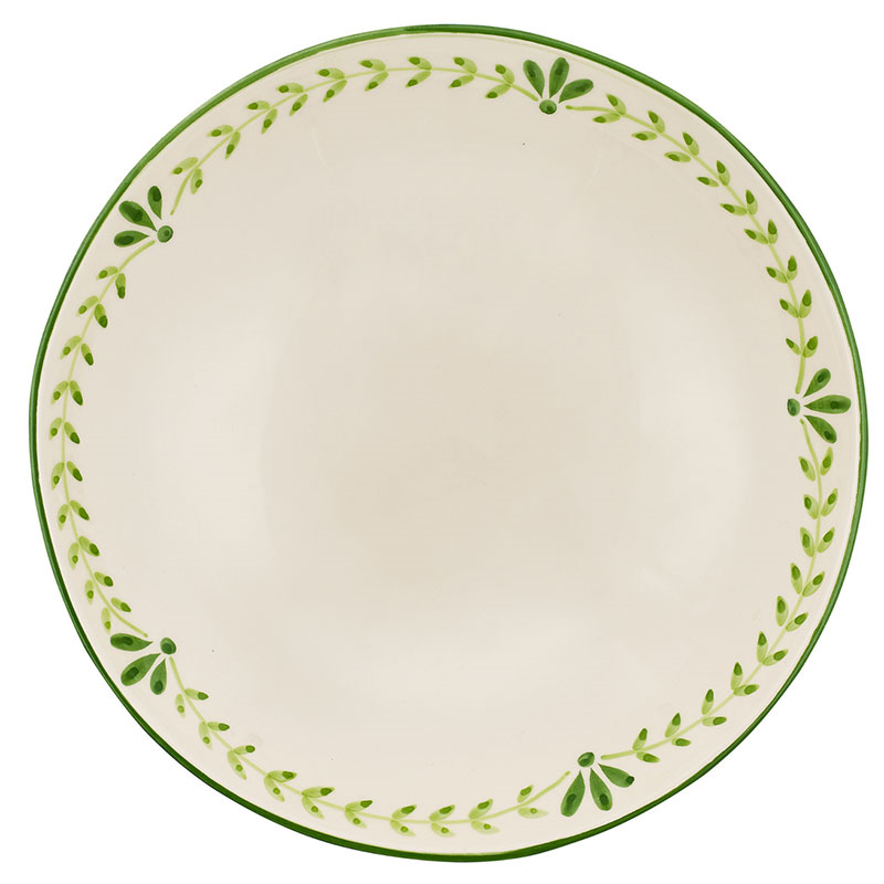 Elouise Serving Bowl, Green, 28cm-3