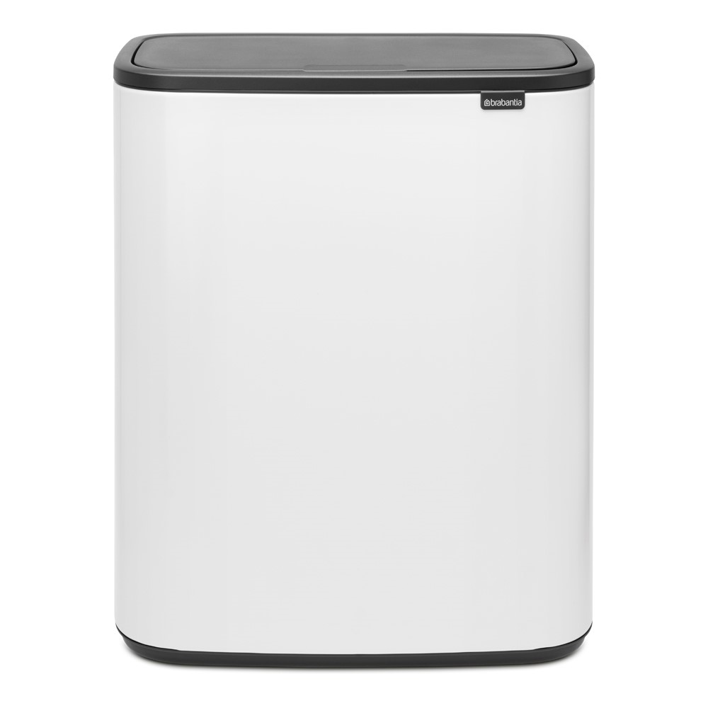 Bo Touch bin, 60 litre, White-8