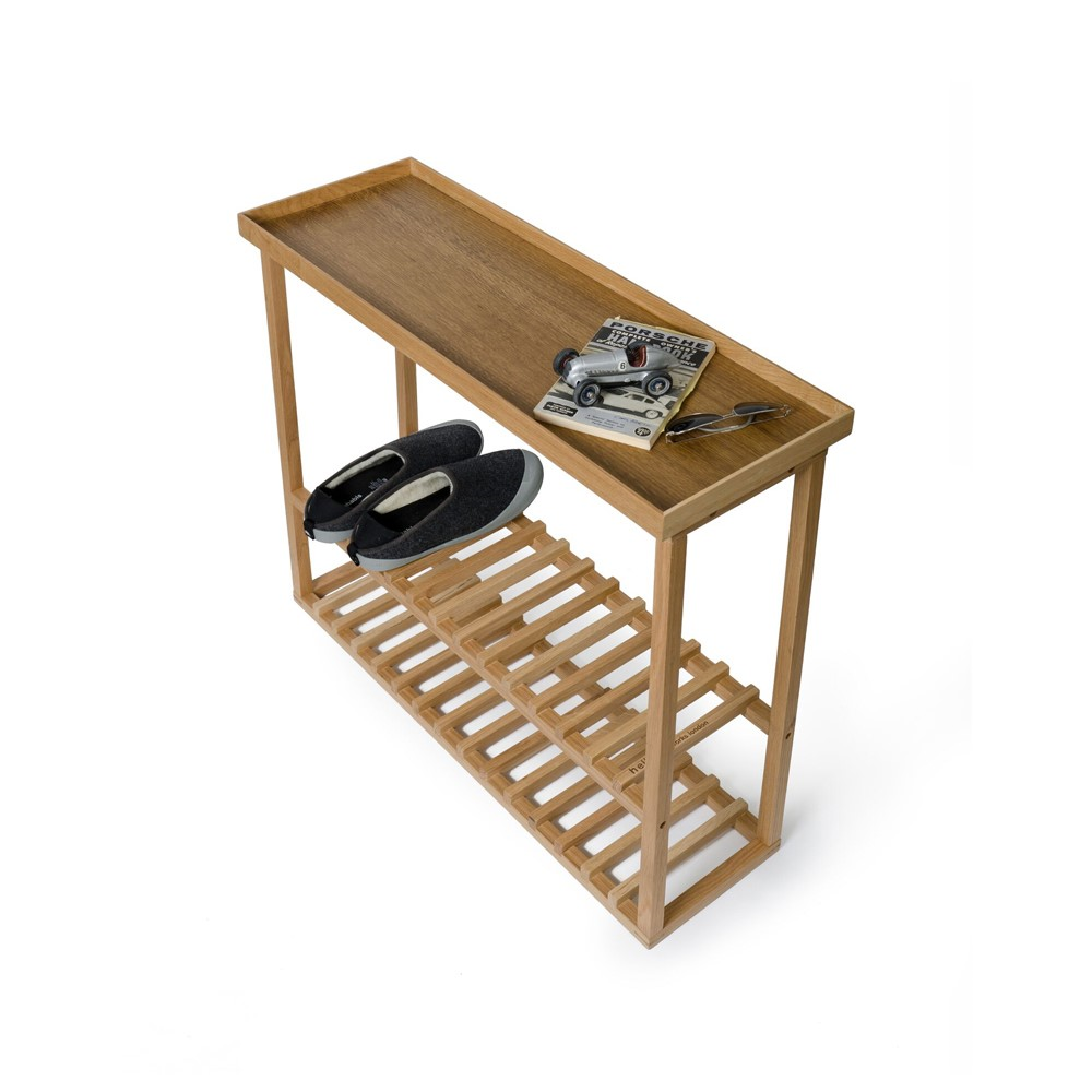 Hello Storage table, H74.4 x W81 x D28cm, Oak-3