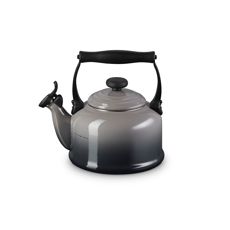 Traditional Kettle with Fixed Whistle, 2.1L, Flint-0