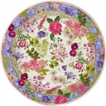 Gien- Millefleurs, Side Plate, Set of 4-0