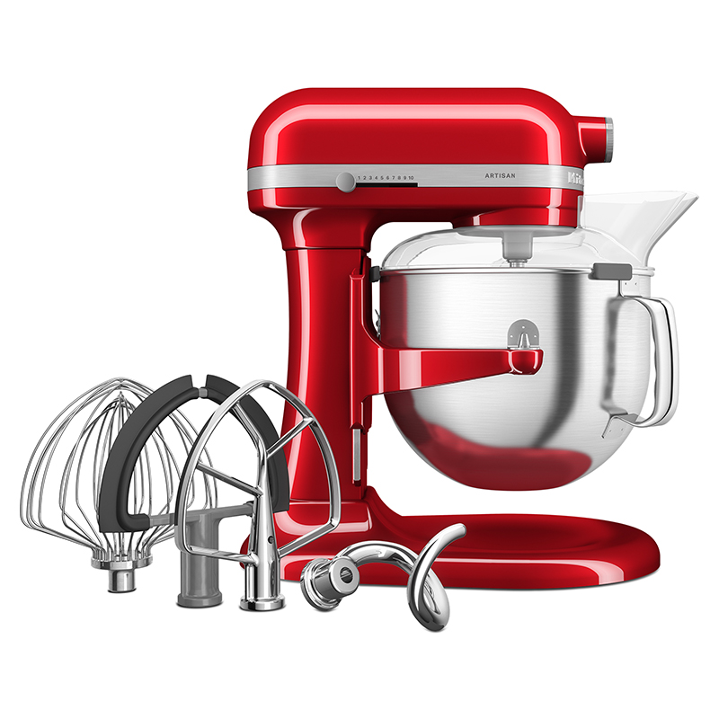 Bowl Lift Mixer, 6.6L, Candy Apple-4