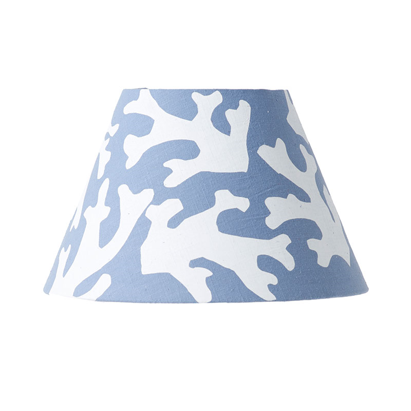 Seaweed Lampshade, D30cm, Sea Blue-0