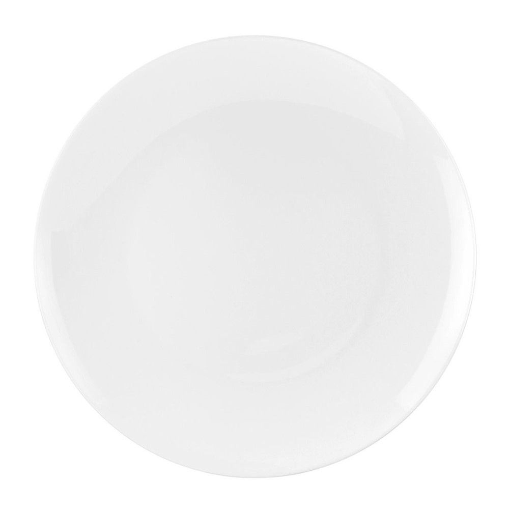 Serendipity Set of 4 Coupe Plates, D20cm, White-0