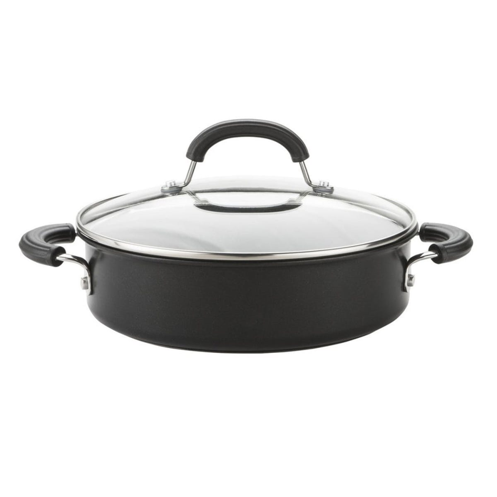 Total Casserole Pan, 24cm - 2.8 litre, Hard Anodized Aluminium-0