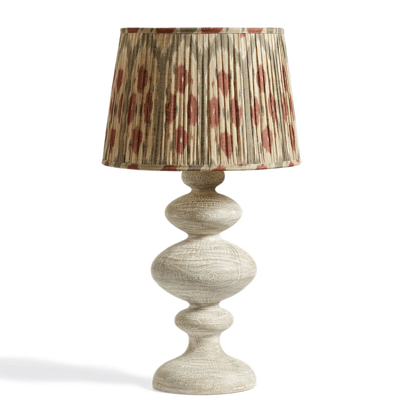 Minerva Table Lamp, H64cm x Diameter 24cm, Cloud Wash-1