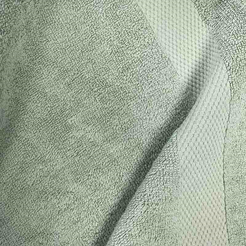 Organic 600gsm The Hand Towel, 50 x 90cm, Sage Green-1