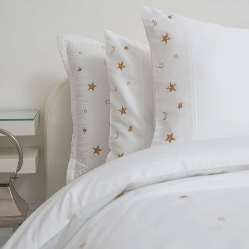 Constellations Bedding set Super King, White-1