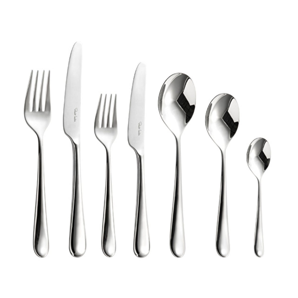 Kingham Bright 42 piece cutlery set, Stainless Steel-0