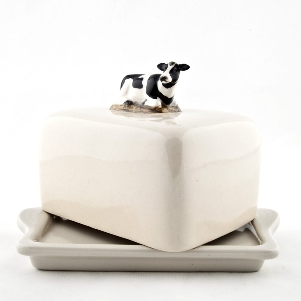 Fresian Cow Butter dish-0