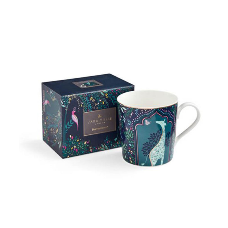 India Mug, 340ml, Midnight-0