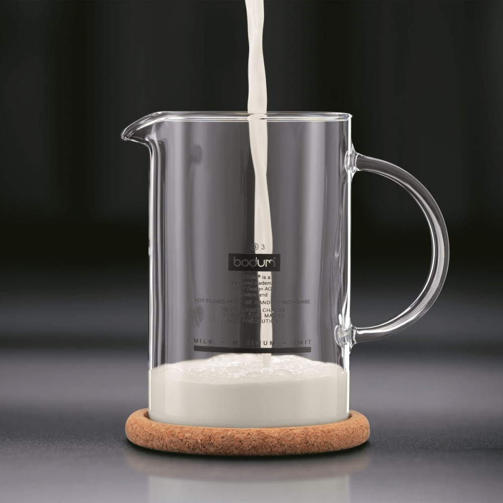 Latteo Milk frother, 25cl, Black-1