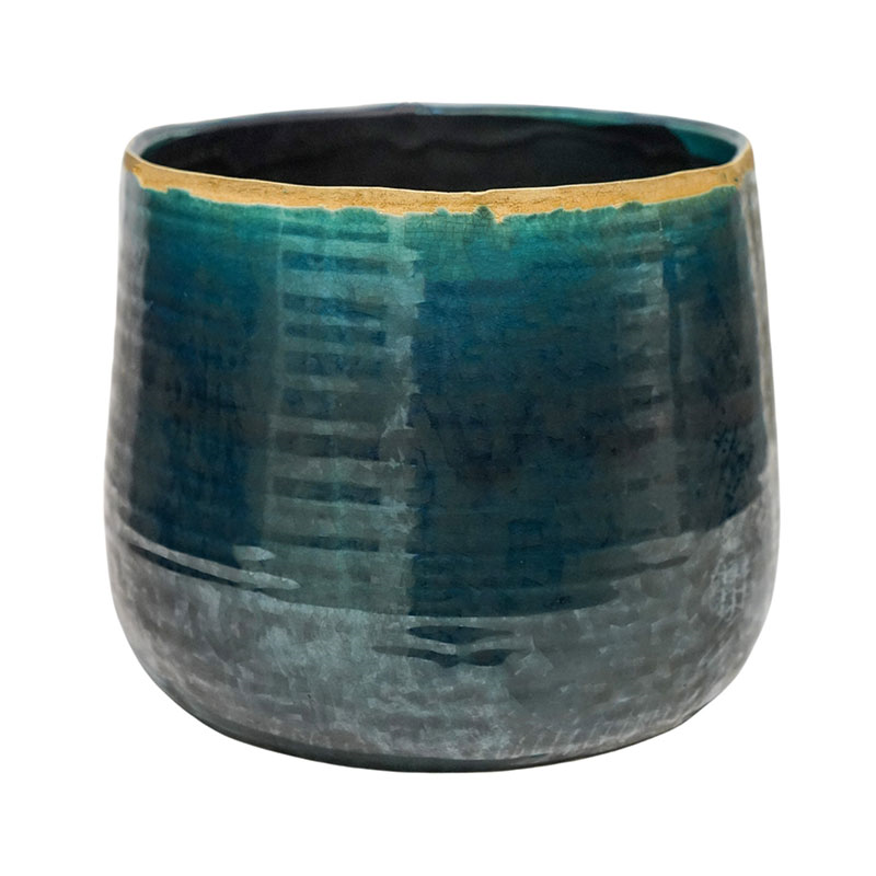 Como Pot, D21cm, Turquoise-1