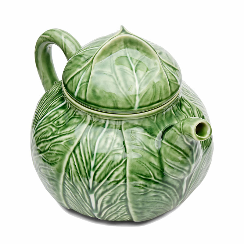 Cabbage Tea Pot, 1.25L, Green-1