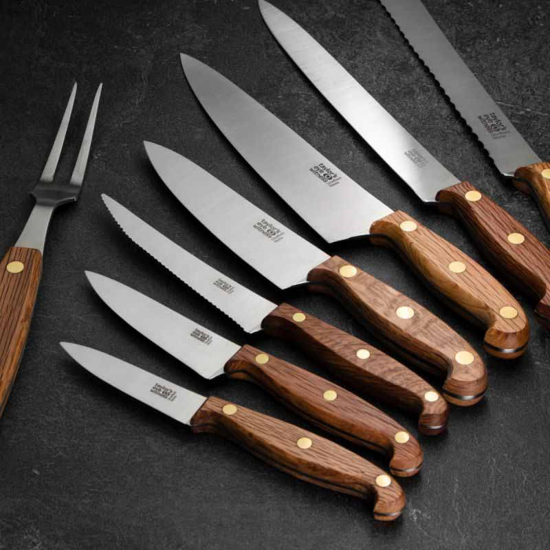 Heritage Oak Carving Knife, 23cm-3