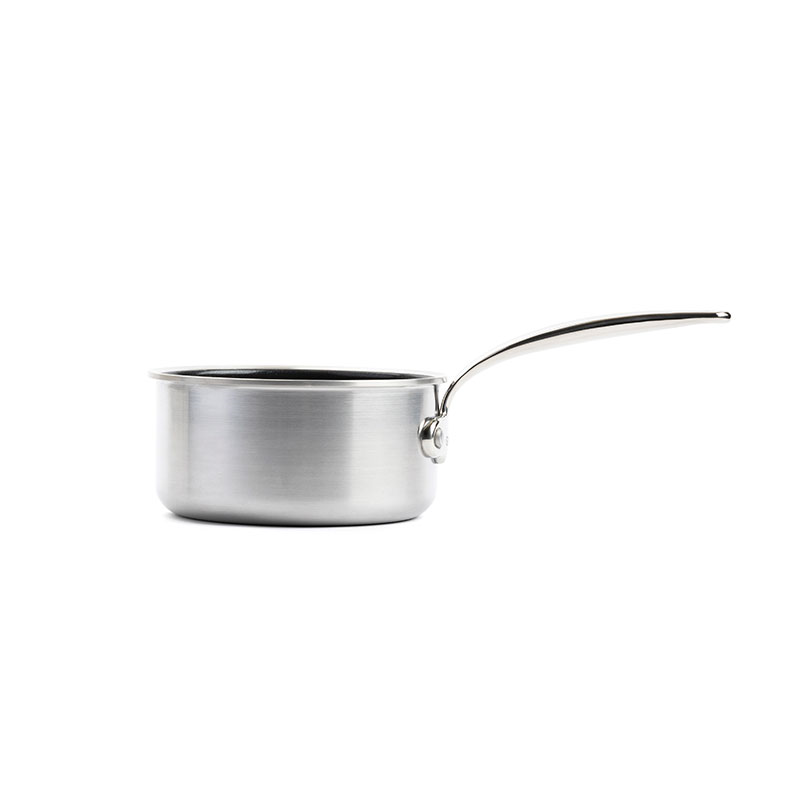 Premiere 3 Piece Non-Stick Saucepan Set, Stainless Steel-3