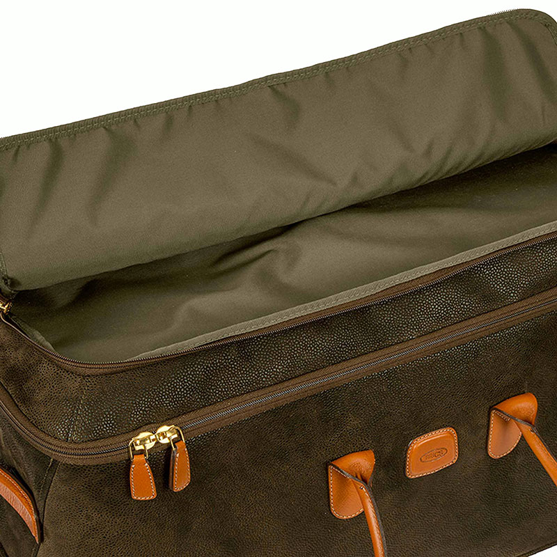 Life Holdall With Wheels, H32 x W37 x L72cm, Olive-2