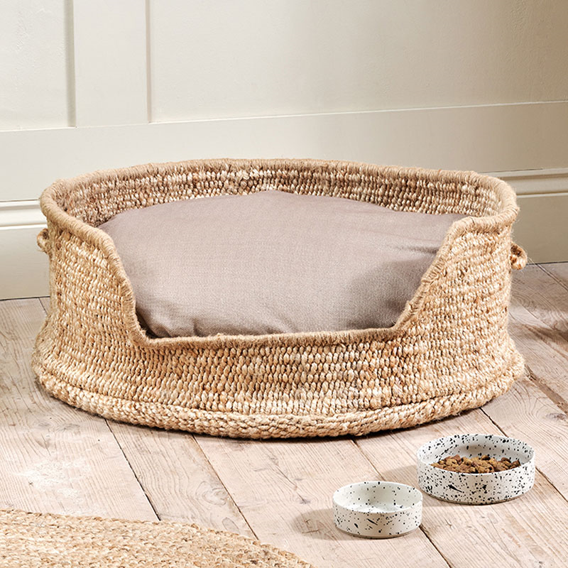 Jaiyuh Hemp Pet Bed, 70 x 90cm, Natural-0