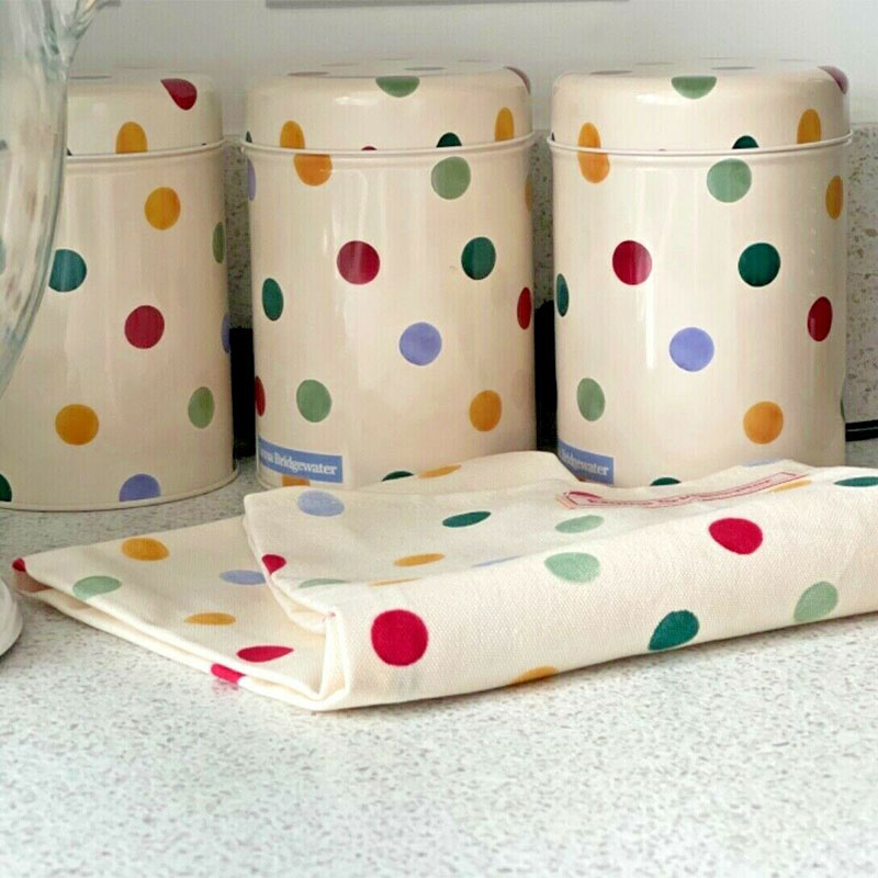 Polka Dot Set 3 Caddies, 11cm x 32cm x 15cm-1