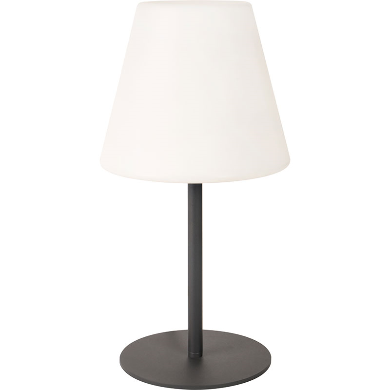 Outdoor Table Lamp, H50cm, Grey-1