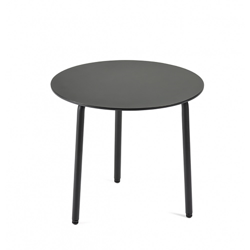 August Side table, H35 x W40 x L40cm, Black-0