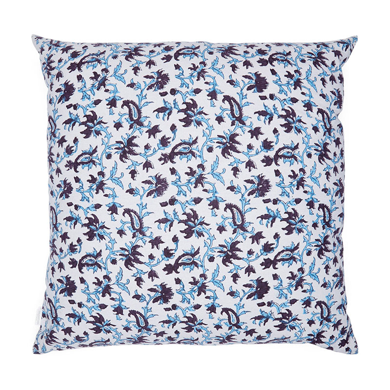 Omisha Reversible Cushion, 59cm x 59cm, Blue / Purple-2