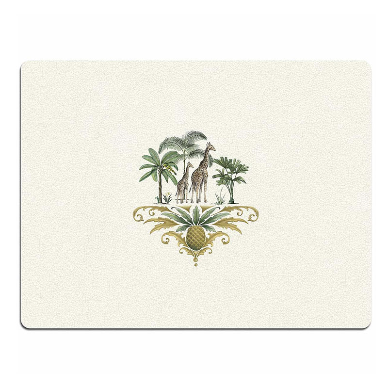 Out of Africa Giraffe Table Mat, L38 x W29cm-0