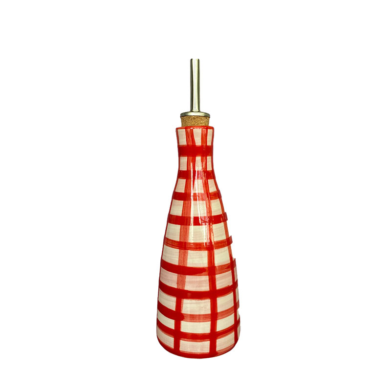 Oily Baby Oil Dispenser, H20cm, Nude/Poppy Red-0