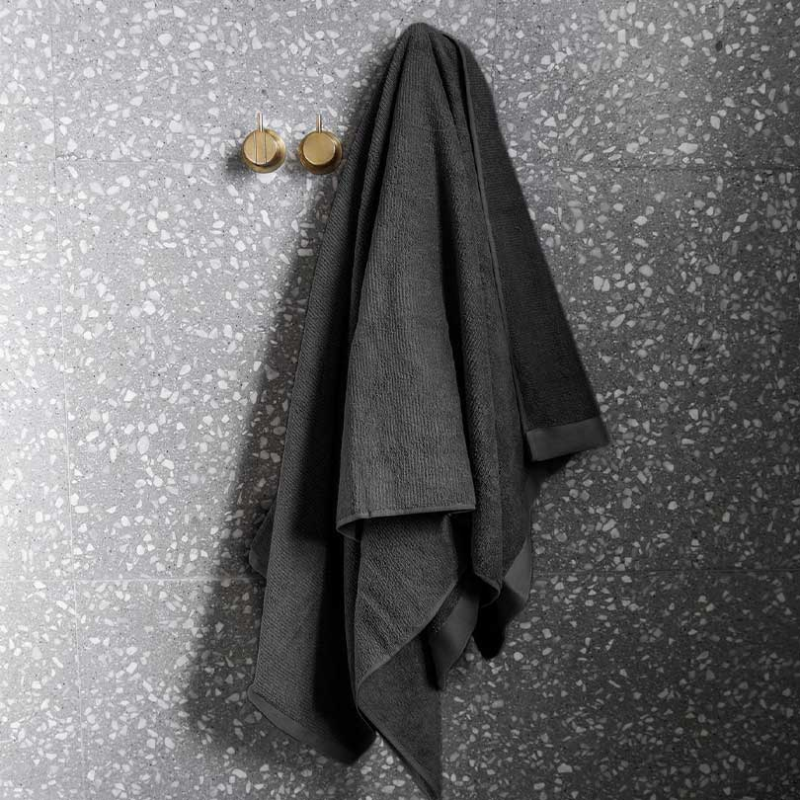 Elegance Bath Towel, H70 x W140cm, Grey-1