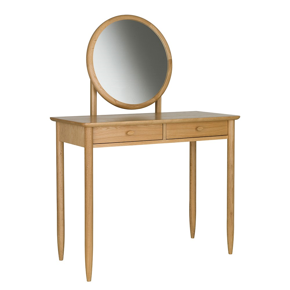 Teramo Bedroom dressing table, H139 x W98 x D50cm, Natural-0