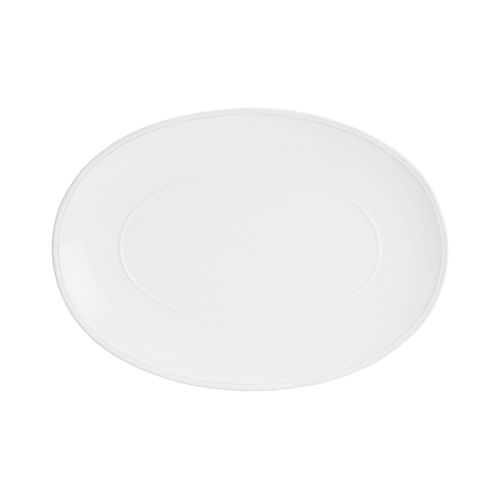 Friso Oval platter, 30cm, white-0