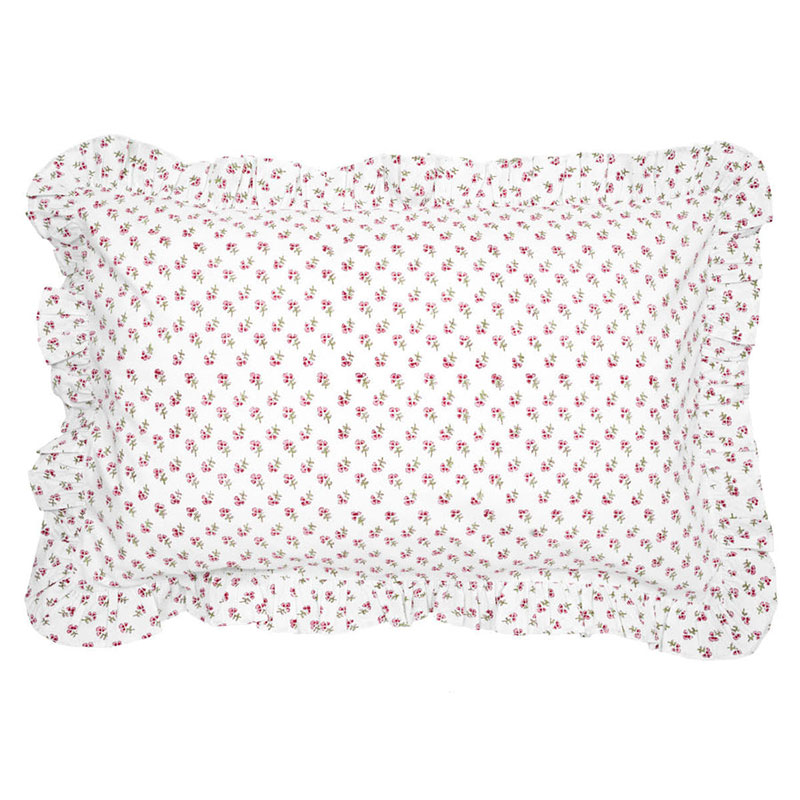 Ditsy Standard Pillowcase, Pink-1