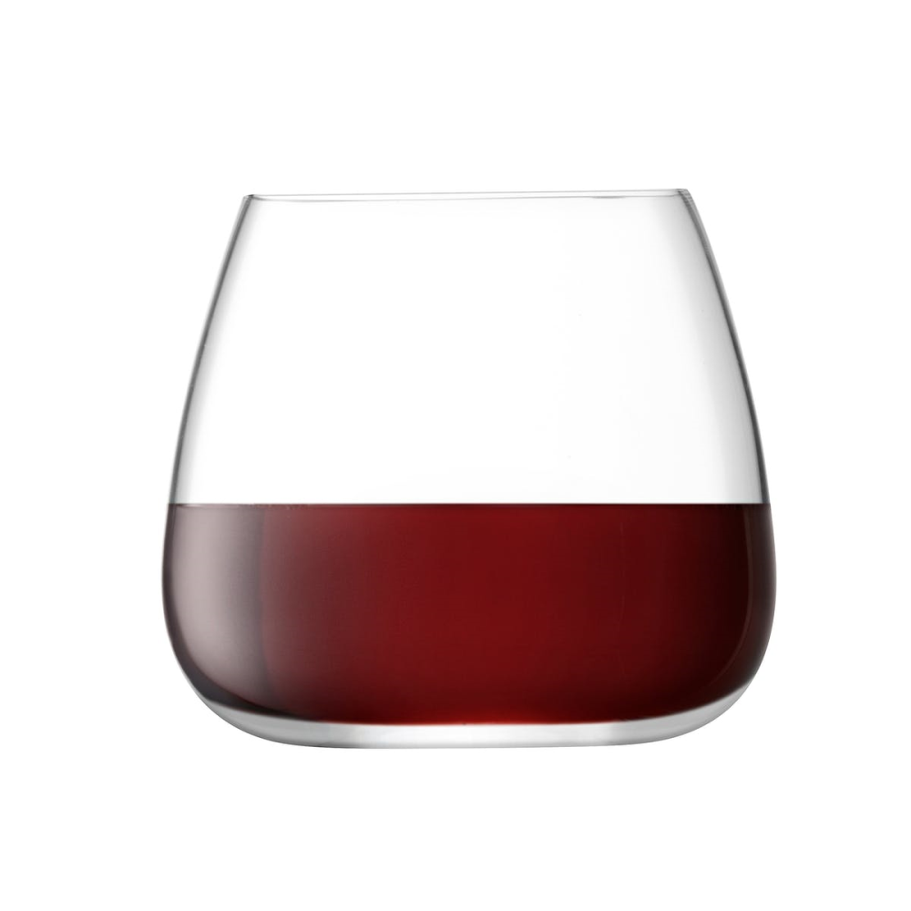 Wine Culture Pair of stemless wine glasses, 385ml, wine-2