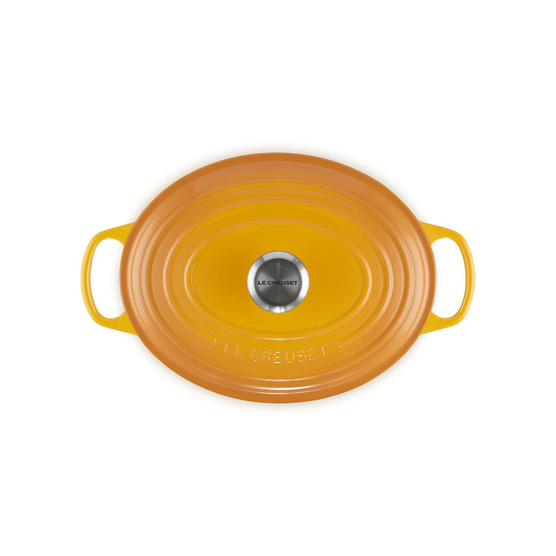 Signature Cast Iron Oval Casserole, 27cm, Nectar-3