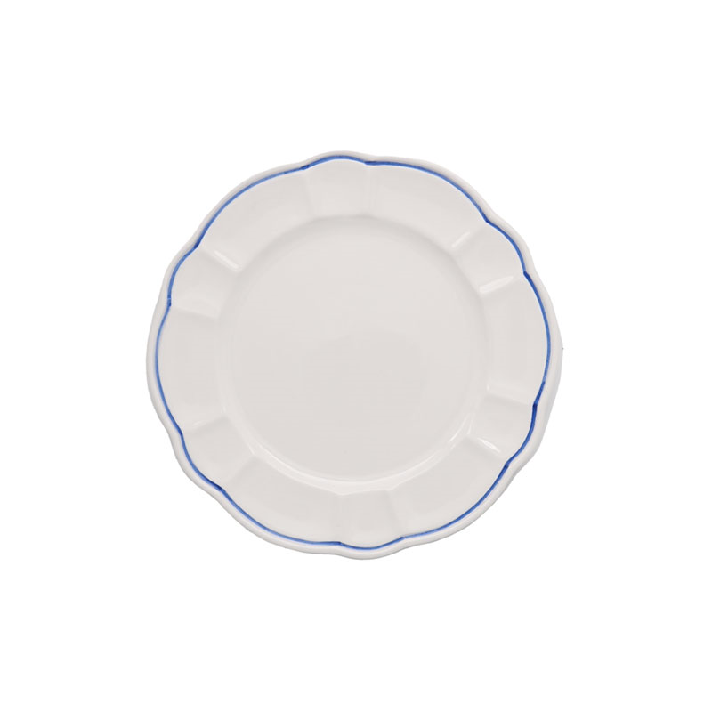 Romilly Set of 4 Side Plates, D21cm, Blue-1