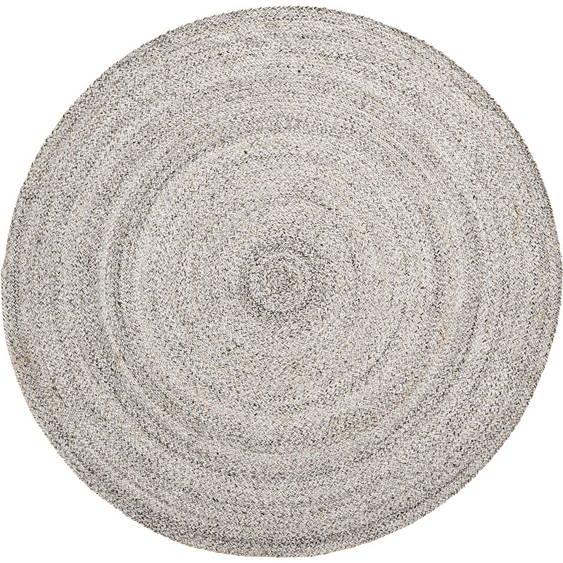 Tweed Indoor Outdoor Rug, 200 x 200cm, Warm Grey-2